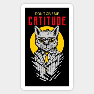 Catitude Sticker